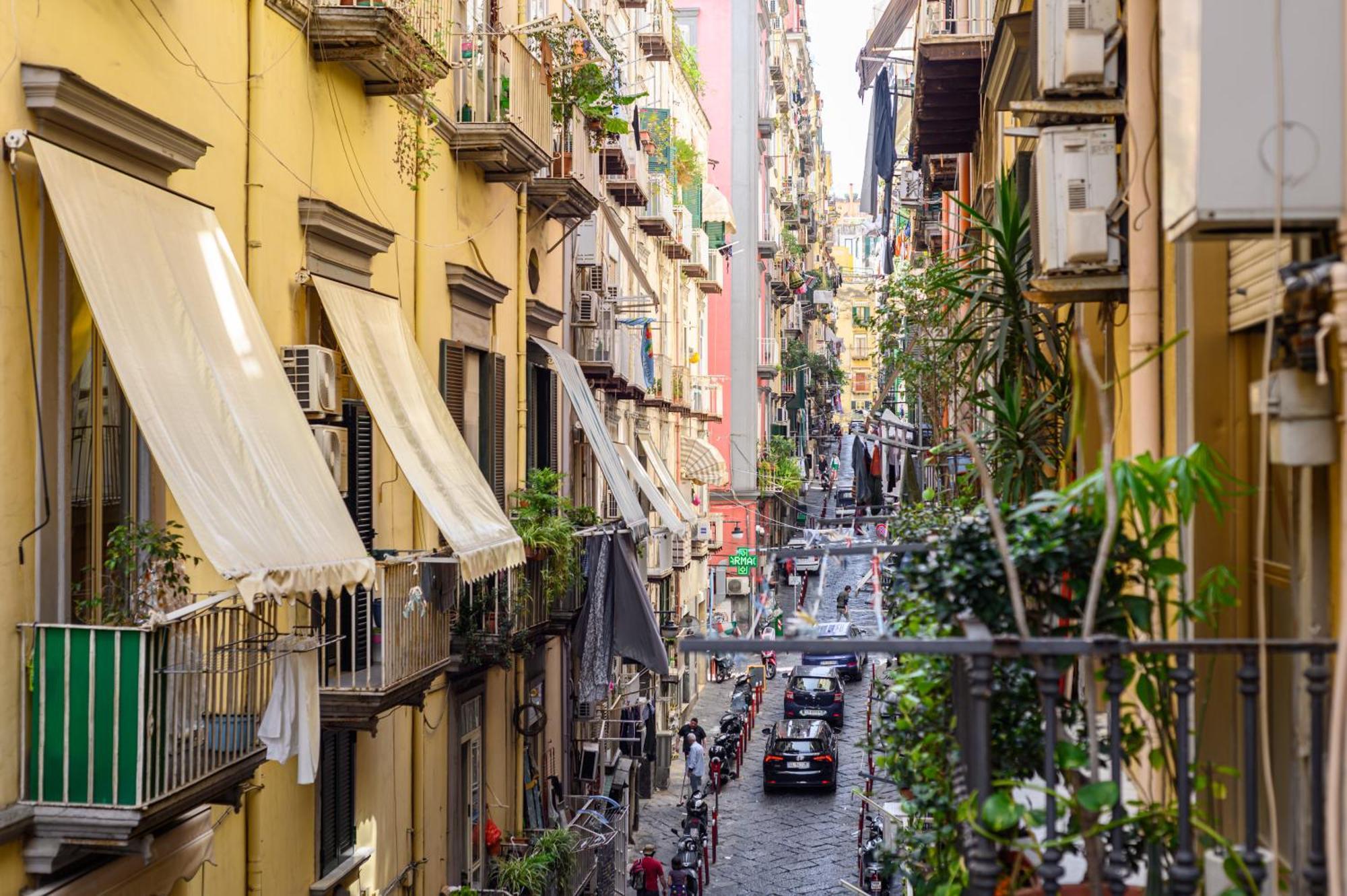 Via Carlo De Cesare 15 Appartement Napels Buitenkant foto